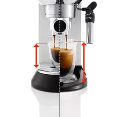 Coffee machine Delonghi EC685.W Dedica, 2 image
