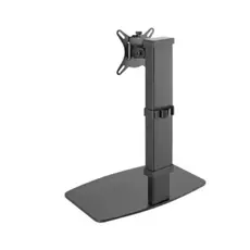Monitor stand Gembird MS-D1ST-02 Height adjustable full-motion monitor desk stand 17"-32" Black, 3 image