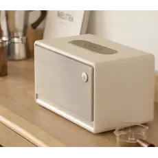 Edifier ES300 speaker, 60W, Bluetooth, WiFi (Apple AirPlay), USB-A, AUX, Tabletop Speaker, Ivory, 6 image