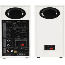 Edifier MR3 Speaker, 36W, TRS, RCA, AUX, Bluetooth, Powered Studio Monitor Speakers, White, 3 image