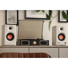 Edifier MR3 Speaker, 36W, TRS, RCA, AUX, Bluetooth, Powered Studio Monitor Speakers, White, 4 image