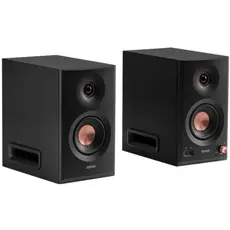 Dynamics Edifier MR5, 110W, XLR, 6.35 mm TRS, RCA, AUX, Tri-amped Powered Studio Monitor Speakers, Black, 3 image