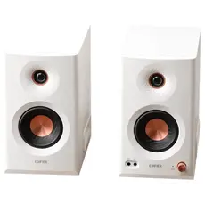 Speaker Edifier MR5, 110W, XLR, 6.35 mm TRS, RCA, AUX, Tri-amped Powered Studio Monitor Speakers, White, 2 image