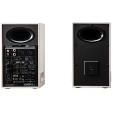 Speaker Edifier MR5, 110W, XLR, 6.35 mm TRS, RCA, AUX, Tri-amped Powered Studio Monitor Speakers, White, 5 image