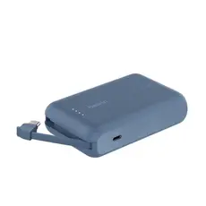 Portable charger Belkin Power Bank 10000mAh With Integrated Cable BPB021HQBL, 4 image