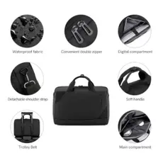 Kingsons 15.6" Laptop Bag Black - K10191-2, 5 image