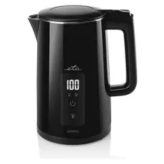 Electric Kettle ETA 559590000 Emma, 1.5L, 2200W, Temperature Control 40–100°C, Black