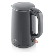 Electric Kettle ETA 859590020 Edita, 2200W, 1.5 L, Double Wall, Grey, 3 image