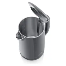 Electric Kettle ETA 859590020 Edita, 2200W, 1.5 L, Double Wall, Grey, 4 image