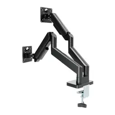 Monitor mount Gembird MA-DA2-06 Desk mounted adjustable double monitor arm 17"-32" black
