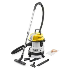 Vacuum Cleaner ETA 421190000 Fachmann, 1200W, 15L, Wet/Dry, Black/Yellow, 2 image