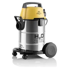Vacuum Cleaner ETA Barello Profi 622290000, 1400W, Wet/Dry, 17 L, Stainless Steel, Yellow/Silver, 2 image