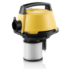 Vacuum Cleaner ETA Barello Profi 622290000, 1400W, Wet/Dry, 17 L, Stainless Steel, Yellow/Silver, 3 image