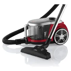Vacuum Cleaner ETA Stormy Turbo 351790000, 800W, 2.2 L, HEPA H13, Turbo Brush, Black/Red, 3 image