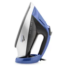 Steam Iron ETA227690000 Chloe, 2600W, Ceramic Soleplate, 350 ml, Silver/Blue, 2 image