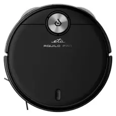 Robot Vacuum Cleaner ETA Aquilo Pro 724390000, mopping, self-cleaning station, 4000Pa, 5200mAh, Black, 3 image