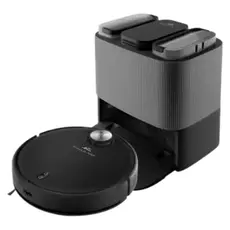 Robot Vacuum Cleaner ETA Aquilo Pro 724390000, mopping, self-cleaning station, 4000Pa, 5200mAh, Black