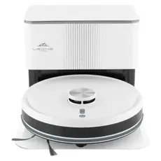 Robot Vacuum Cleaner ETA Leone Pro 624490000, mopping, auto-empty station, 5000Pa, 5200mAh, White, 5 image