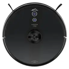 Robot Vacuum Cleaner ETA Master 2 Pro 622990000, mopping, auto-empty station, 5200mAh, Black, 2 image