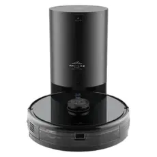 Robot Vacuum Cleaner ETA Master 2 Pro 622990000, mopping, auto-empty station, 5200mAh, Black