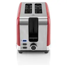 Toaster ETA 916690030 Storio, 930W, 2 Slices, 7 Levels, Retro Design, Red, 2 image