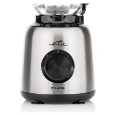 Blender ETA Mira 901190000, 1200W, 1.5L, Glass Jar, Silver/Black, 3 image