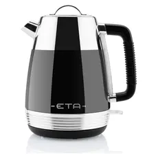 Electric Kettle ETA918690020 Storio, 1.7 L, 2150W, Stainless Steel, Retro Design, STRIX, Black