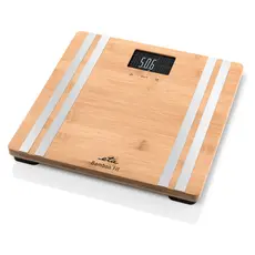 Body Analysis Scale ETA 177990000 Bamboo Fit, 180 kg, Bamboo Surface, Brown