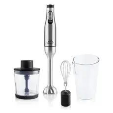 Hand Blender ETA Spesso II 321590000, 1200W, 3-in-1, Silver/Black