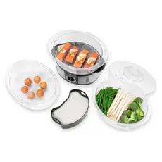 Steam Cooker ETA Steampot 013490000, 1000W, 12.25L, 3 Tiers, 3 image
