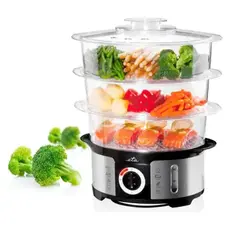 Steam Cooker ETA Steampot 013490000, 1000W, 12.25L, 3 Tiers