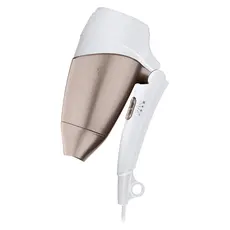 Travel Hair Dryer ETA632090020 Fenité, 1200W, Foldable Handle, White/Gold, 3 image
