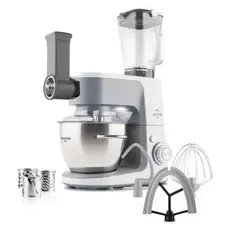 Kitchen Machine ETA Gratussino III Bravo 302390010, 1200W, 4.5 L, with blender, White/Grey, 5 image