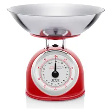 Kitchen Scale ETA 577790030 Storio, Mechanical, 5 kg, 2 L Bowl, Red, 3 image