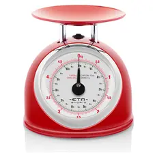 Kitchen Scale ETA 577790030 Storio, Mechanical, 5 kg, 2 L Bowl, Red, 4 image