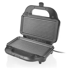 Sandwich Maker ETA 315190010 Sorento 4-in-1, 900W, Sandwich/Waffle/Grill, Black/Silver, 5 image