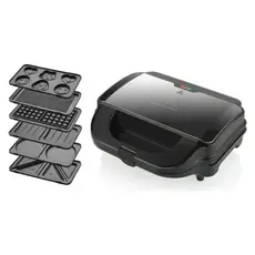 Sandwich Maker ETA 515190000 Sorento Plus, 900W, 6-in-1, Black, 7 image