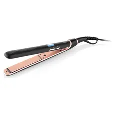 Hair Straightener ETA933690010 Fenité Black Edition, 45W, 150-230°C, Ceramic, LED Display, Gift Set, Black/Rose Gold, 2 image