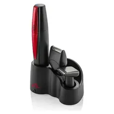 Trimmer ETA 434190000 Luis, Nose, Ear and Body, 3 Attachments, with Stand, Black/Red, 2 image