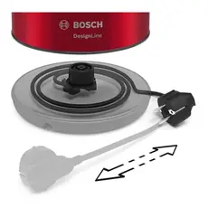 Electric kettle BOSCH TWK3P424, 4 image