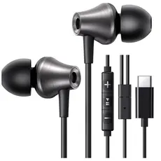 Headphones UGREEN EP105 (35754), In-Ear Headphones, Wired, USB-C, Black