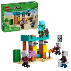 Lego LEGO Constructor Minecraft The Illager Desert Patrol Set