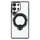 TVC Samsung Galaxy S25 Ultra Case Kickstand PC+TPU Magnetic Phone Cover - Black
