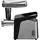 Meat Grinder Deerma DEM-JR200W, 1400W, Meat Grinder, Black/Silver, 2 image