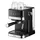 Coffee machine Ardesto YCM-E1700, 1050W, 1.5L, Coffee Machine, Black/Silver, 2 image