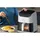 აეროგრილი Deerma DEM-KZ130W, 1300W, 5.5L, Air Fryer, White/Black, 8 image