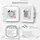 Smart Wall Socket Moes WK-Y-EU-1U1C-WH-EN, Wi-Fi, 16A, 3680W, USB-A + USB-C 20W, In-wall, White, 15 image