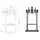TV Mount Allscreen C1800, 42"-100", TV Mount With Roller, Black, 7 image