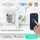 Smart Wall Socket Moes WK-Y-EU-1U1C-WH-EN, Wi-Fi, 16A, 3680W, USB-A + USB-C 20W, In-wall, White, 5 image