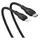 Cable Baseus P10355701111-B1 Pudding Series Fast Charging Cable Type-C to Lightning 20W 1.2m Cluster Black, 2 image